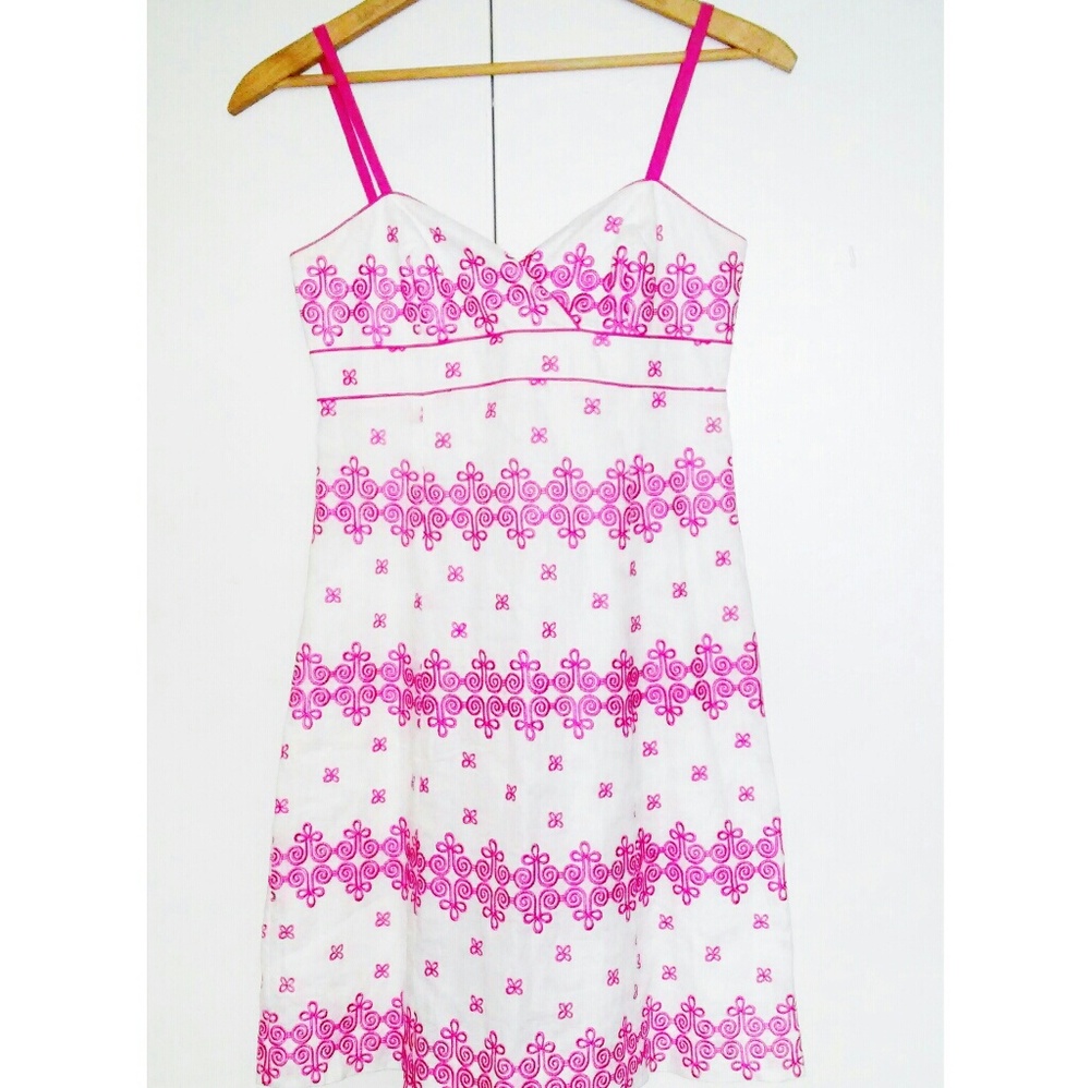 🌸 Lilly Pulitzer dress pink & white
